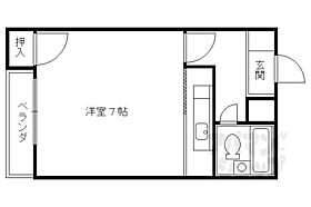 京都府京都市北区北野上白梅町（賃貸マンション1K・3階・17.81㎡） その2