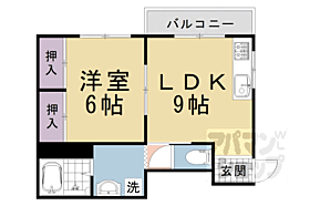 シャローム石田 302 ｜ 京都府京都市右京区梅津中村町（賃貸マンション1LDK・3階・42.78㎡） その2