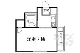 パストラルヤベ 301 ｜ 京都府京都市右京区常盤馬塚町（賃貸マンション1K・3階・21.00㎡） その2