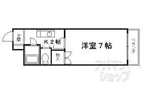 サニーサイド西御池 205 ｜ 京都府京都市中京区西ノ京銅駝町（賃貸マンション1K・2階・21.50㎡） その2