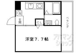 京都府京都市中京区壬生坊城町（賃貸マンション1K・3階・23.07㎡） その2