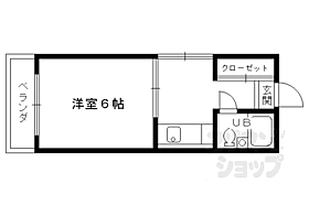 ラ・ファルド嵯峨 410 ｜ 京都府京都市右京区嵯峨釈迦堂門前瀬戸川町（賃貸マンション1K・4階・19.00㎡） その2