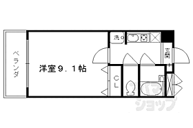 京都府京都市南区西九条御幸田町（賃貸マンション1K・7階・26.64㎡） その2