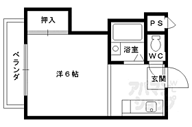 ユウハイツ 201 ｜ 京都府京都市右京区宇多野福王子町（賃貸マンション1K・2階・19.80㎡） その2