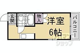 京都府京都市上京区突抜町（賃貸マンション1K・3階・16.60㎡） その2