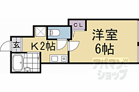 京都府京都市北区北野上白梅町（賃貸マンション1K・3階・18.15㎡） その2