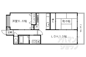 エミネンスコート 303 ｜ 京都府京都市右京区太秦宮ノ前町（賃貸マンション2LDK・3階・60.03㎡） その2