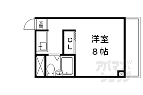 京都府京都市北区平野宮西町（賃貸マンション1K・1階・16.84㎡） その2