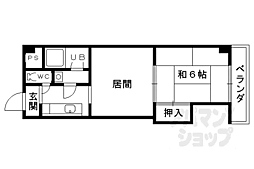 レジデンス御室 2階/103