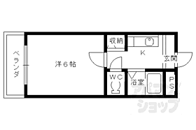 京都府京都市北区北野西白梅町（賃貸マンション1K・3階・18.00㎡） その2