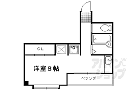 京都府京都市西京区大枝沓掛町（賃貸マンション1K・5階・25.94㎡） その2