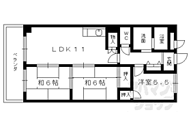 京都府京都市西京区桂木ノ下町（賃貸マンション3LDK・3階・64.35㎡） その2