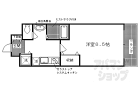 ＣＡＳＡ　ＧＲＡＮ洛西 708 ｜ 京都府京都市右京区西院西貝川町（賃貸マンション1K・7階・27.79㎡） その2