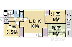 京都府京都市西京区樫原芋峠（賃貸マンション3LDK・3階・65.52㎡） その2