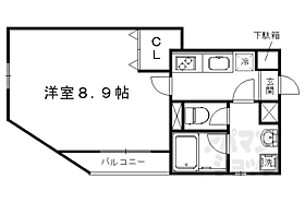 フェリオ三条 401 ｜ 京都府京都市右京区山ノ内荒木町（賃貸マンション1K・4階・30.16㎡） その2