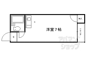 エムズ太秦 2-A ｜ 京都府京都市右京区太秦石垣町（賃貸マンション1R・2階・17.29㎡） その2