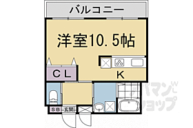 京都府京都市西京区大枝沓掛町（賃貸マンション1R・4階・36.64㎡） その2