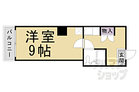 京都府京都市下京区松原通烏丸東入る俊成町（賃貸マンション1K・4階・23.40㎡） その2