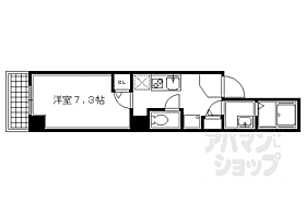 京都府京都市下京区五条通東洞院東入万寿寺町（賃貸マンション1K・4階・24.00㎡） その2