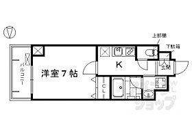 京都府京都市南区西九条南田町（賃貸マンション1K・3階・24.42㎡） その2