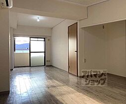 阪急京都本線 桂駅 徒歩15分の賃貸マンション 4階2LDKのリビング/ダイニング