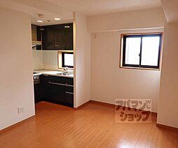 京都市営烏丸線 五条駅 徒歩6分の賃貸マンション 5階1LDKのリビング/ダイニング