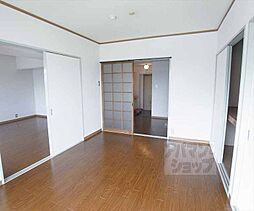 阪急京都本線 桂駅 徒歩16分の賃貸マンション 4階2LDKのリビング/ダイニング