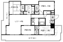 リージョン御池 5階/501