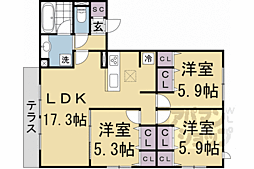 くおん嵯峨　東棟 2階
