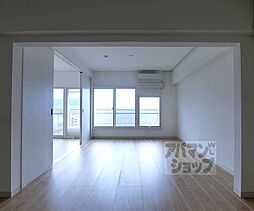 友禅ハイツ 1009 10階1LDKのリビング/ダイニング