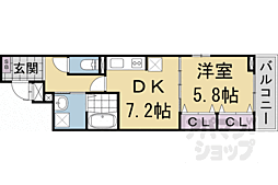 ヒカルサ京都梅津東 3階/303