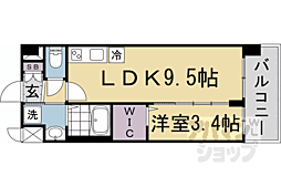 京都市営烏丸線 十条駅 徒歩4分 6階/-