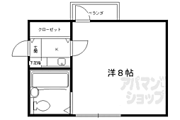 ヴィラエトワール西院 4階/401