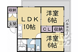 ハイツ西裏 2階