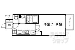 フォレスト西大路五条 8階/805