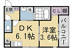 メゾン西月光 2階/203