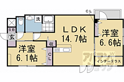 Ｐａｌａｃｉｏ西院 2階/205