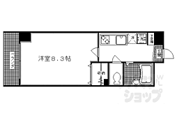 ジュンナインビル 1Kの間取図画像