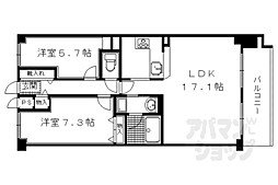 i.House02 2LDKの間取図画像