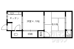 栄マンション 2Kの間取図画像