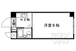 NRハイツ 1Kの間取図画像
