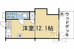 太陽マンション ワンルームの間取図画像