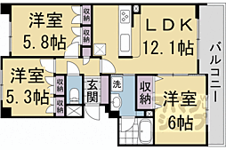 パインフィールド洛西 3階