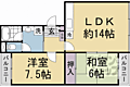 嵐山ロイアルハイツ3号棟5階8.2万円