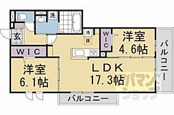 リベルテ四条梅津 1階