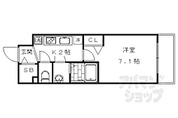 プレデコート西京極 6階/608