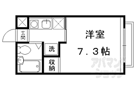 京都府京都市北区衣笠赤阪町（賃貸アパート1K・1階・19.00㎡） その2