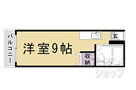 京都府京都市中京区西ノ京中御門西町（賃貸マンション1K・3階・18.09㎡） その2