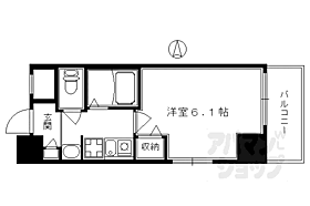 京都府京都市下京区麩屋町通五条上ル下鱗形町（賃貸マンション1K・3階・18.93㎡） その2