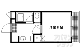 クレールモア 302 ｜ 京都府京都市上京区浄福寺通出水上ル白銀町（賃貸マンション1K・3階・24.00㎡） その2